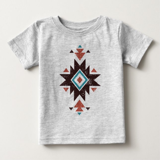 Camiseta Emblema de Diamante Boho (Frente)
