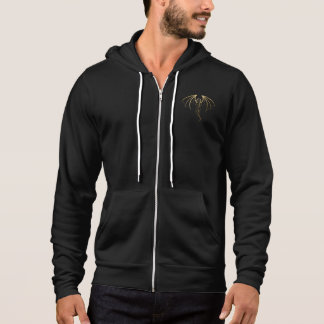 Camiseta Emblema de dragão com Ouro metálico
