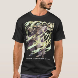Camiseta Emblema de Fogo Legendário Byleth Homem Essencial 