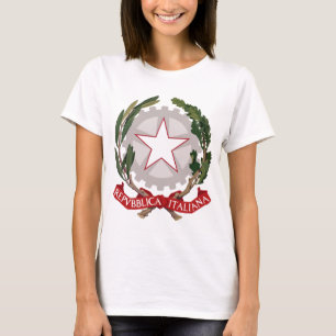 Camiseta emblema de Itália