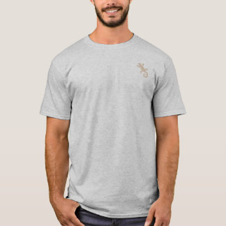 Camiseta Emblema de Lagartixa em Renda Natural | Blossom Ba