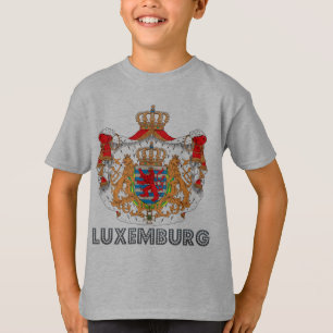 Camiseta Emblema de Luxemburguês