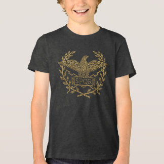 Camiseta Emblema de mosaico de águia do Império Romano