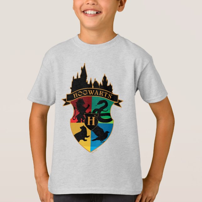 Camiseta Emblema de Orgulho da Casa da Crista do Castelo de (Frente)