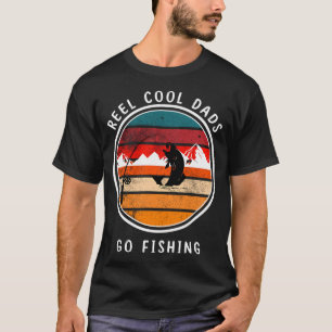Camiseta Emblema de pescador ecológico com mulher em chapéu
