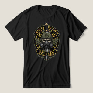 Camiseta Emblema de Veterano de Operações de Defesa de Emer