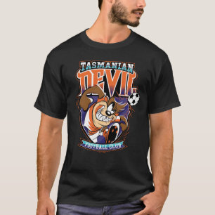 Camiseta Emblema do Clube de Futebol Tasmanian Devil