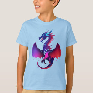 Camiseta "Emblema do Dragão Moderno" projetado