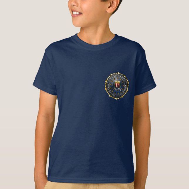 Camiseta Emblema do FBI (Frente)