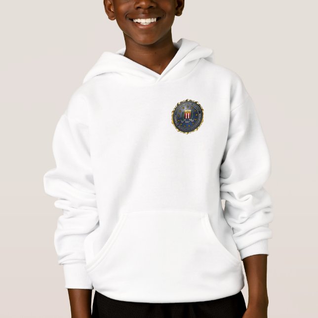 Camiseta Emblema do FBI (Frente)