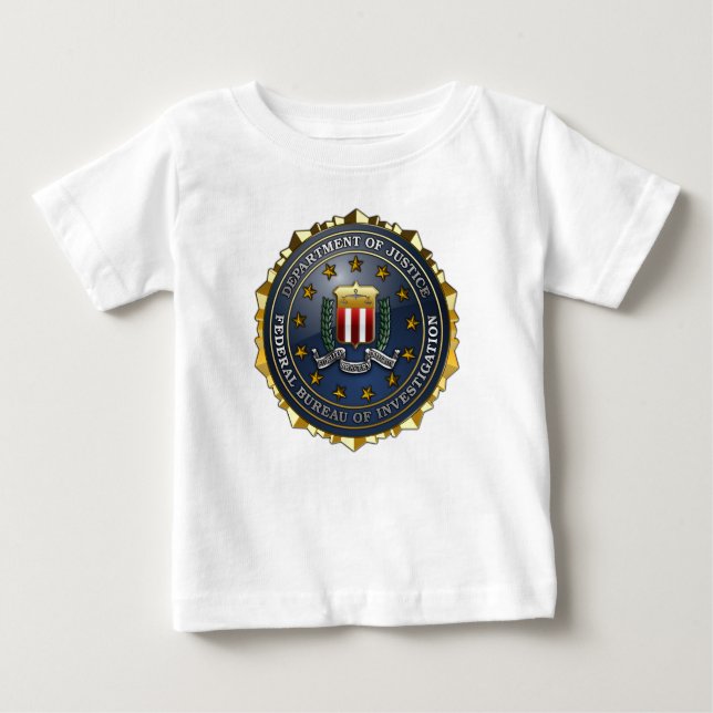 Camiseta Emblema do FBI (Frente)