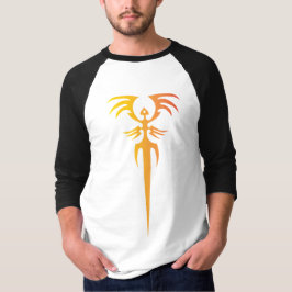 Camiseta Emblema do Fénix Tribal Escuro – Símbolo Mítico