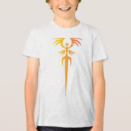 Camiseta Emblema do Fénix Tribal Escuro – Símbolo Mitológic
