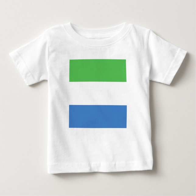 Camiseta Emblema do Sinalizador Serra Leoa (Frente)