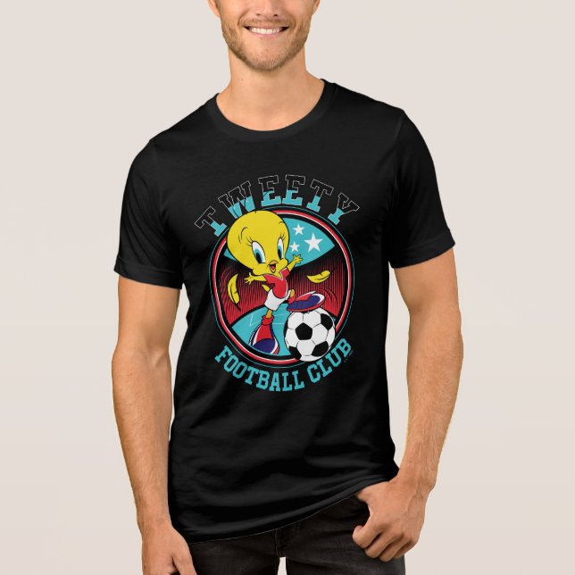 Camiseta Emblema do TWEETY™ Futebol Clube (Frente)
