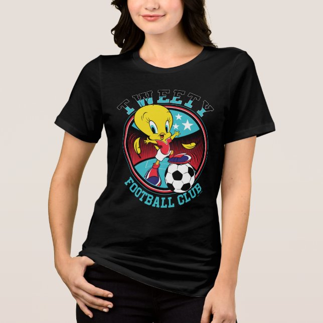 Camiseta Emblema do TWEETY™ Futebol Clube (Frente)