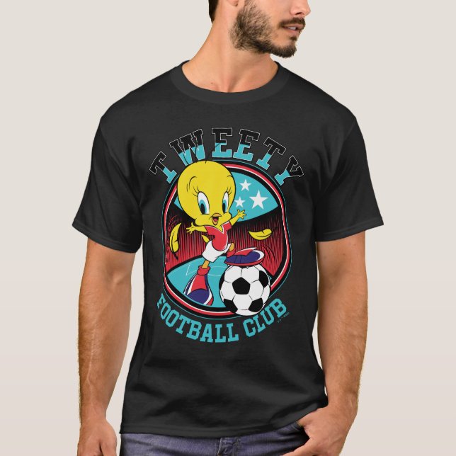 Camiseta Emblema do TWEETY™ Futebol Clube (Frente)