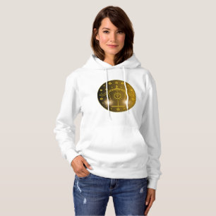 Camiseta Emblema do Zodíaco de Libra Símbolo Celestial Mi