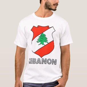 Camiseta Emblema libanês