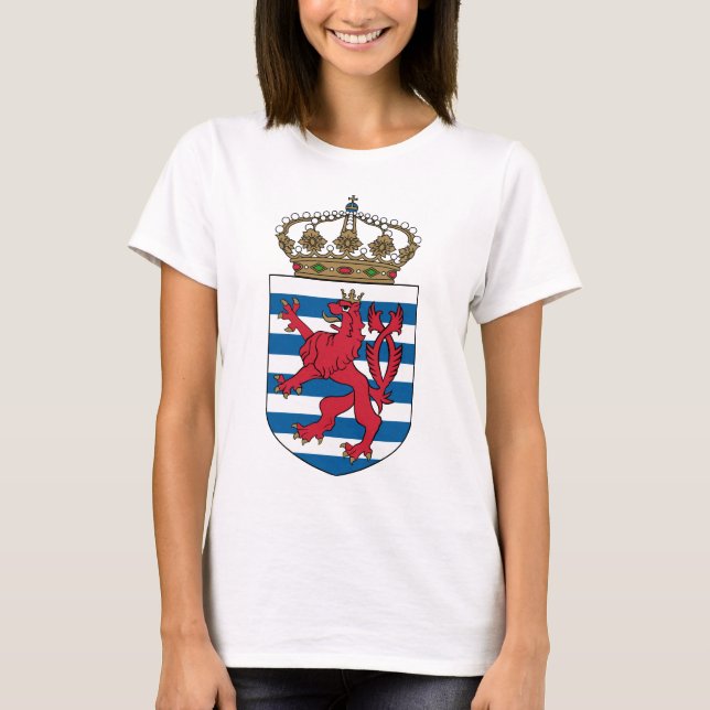 Camiseta emblema luxemburgo (Frente)