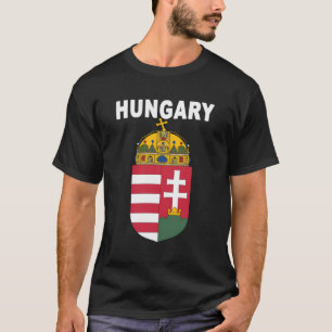 Camiseta Emblema Nacional da Hungria
