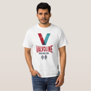 Camiseta Emblema Vintage Óleo de Corrida