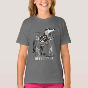 Camiseta Emblema Xadrez HUFFLEPUFF™