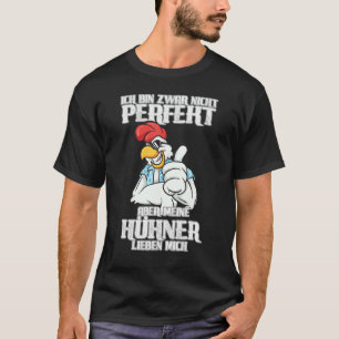 Camiseta Embora eu não seja perfeita, meus frangos me amam