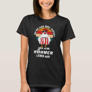 Camiseta Embora eu não seja perfeito, mas meus frangos me a