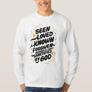 Camiseta Embrace divino: Uma mensagem de fé e resgate
