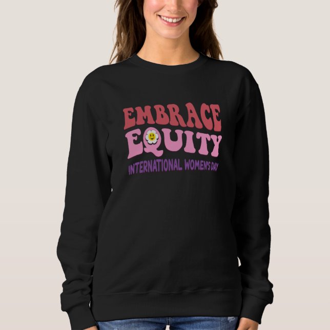 Camiseta Embrace Equity International Womens Day  1 (Frente)