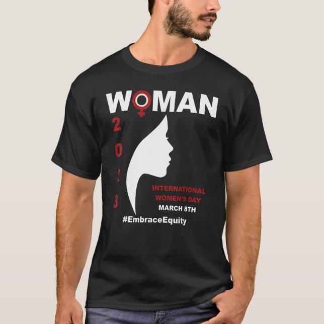 Camiseta Embrace Equity International Women's Day 2023 (Frente)