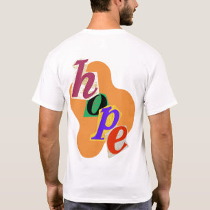 Camiseta "Embrace esperança e positividade!"