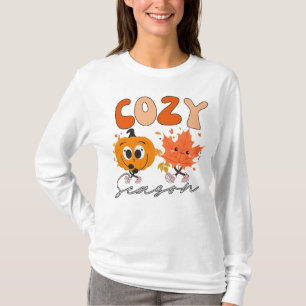 Camiseta Embrace Fall Leaves: Teto Cozy