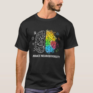 Camiseta Embrace Neurodiversity Autism Awareness ASD Men Wo