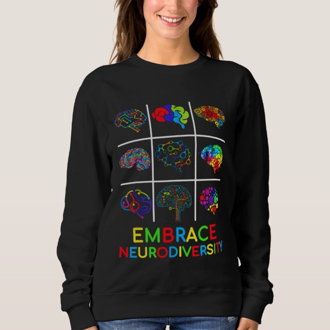 Camiseta Embrace Neurodiversity Video Game Autism Awareness (Frente)