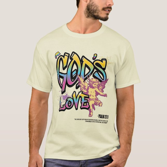 Camiseta "Embrace o amor de Deus: fiel e abençoado" (Frente)