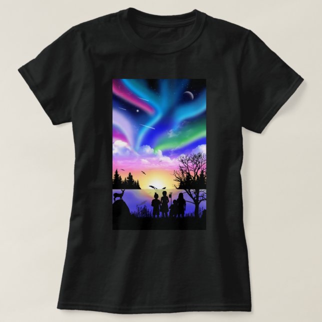 Camiseta Embraço da Natureza (Frente do Design)