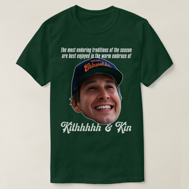 Camiseta Embraço quente de Kith e Kin (Frente do Design)
