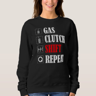 Camiseta Embraiagem manual do gás de transmissão Repetir o