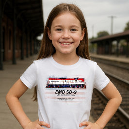 Camiseta EMD SD-9 Locomotive USA 250th Anniversary Livery
