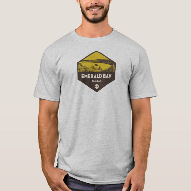 Camiseta Emerald Bay State Park, Califórnia (Frente)