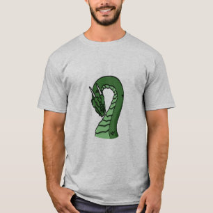 Camiseta Emerald Green Dragon Fantasy Emblem