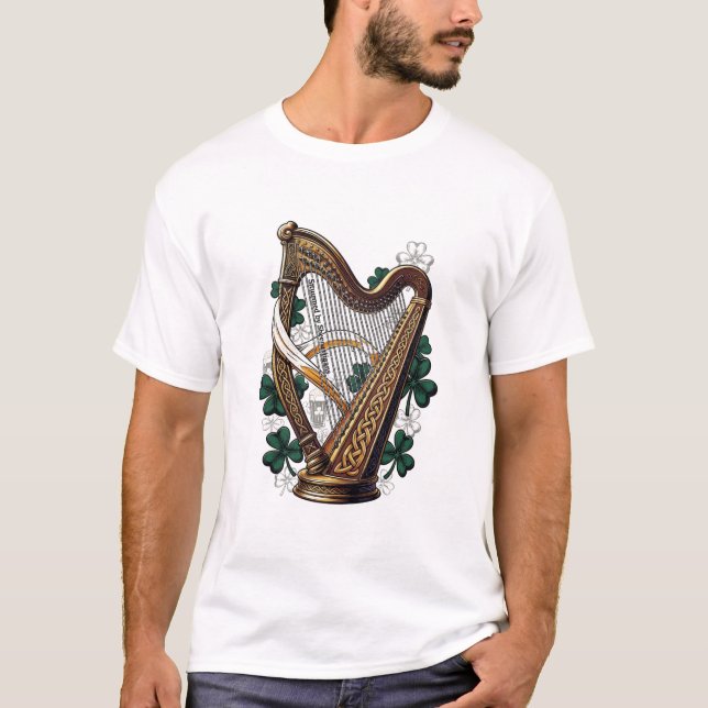 Camiseta Emerald Harp Shenanigans  (Frente)