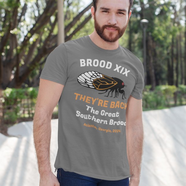 Camiseta Emergência de Cicada Eles são completamente person (Criador carregado)