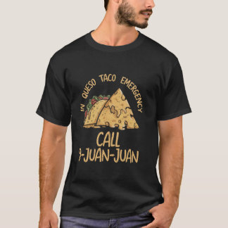 Camiseta Emergência de Queso Cinco De Mayo Chamada de Taco 