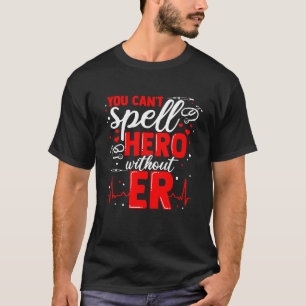 Camiseta Emergência Sala de Emergência Apreciação ER como e