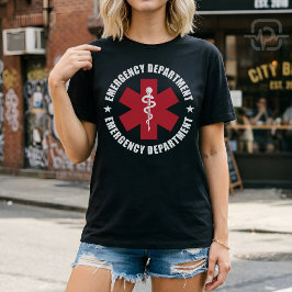 Camiseta Emergency Department Star of Life Medical Emblem