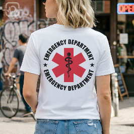 Camiseta Emergency Department Star of Life Medical Emblem
