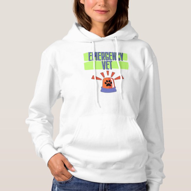Camiseta Emergency Vet – Veterinary Emergency Design (Frente)